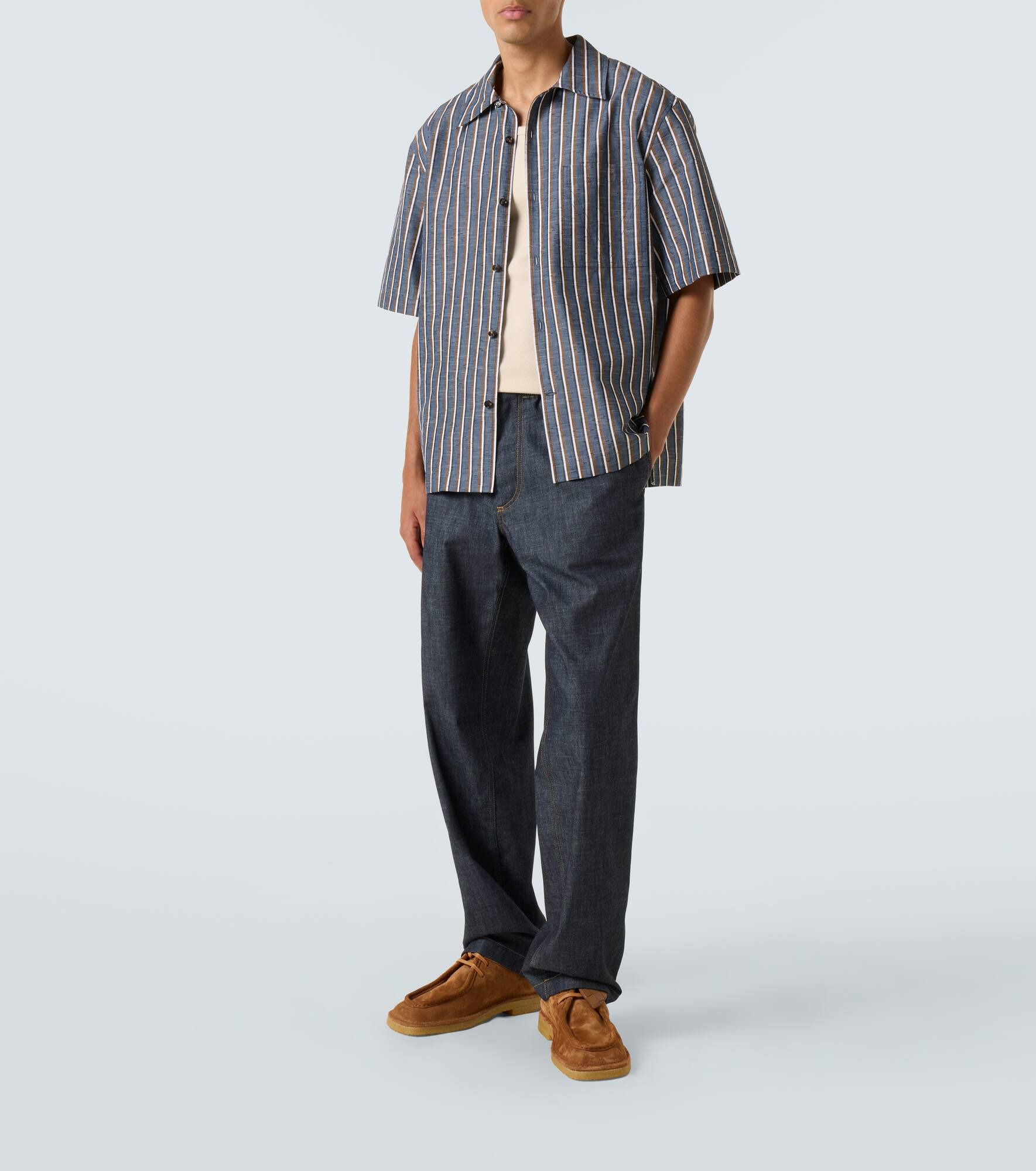 Mid-rise straight jeans - 2