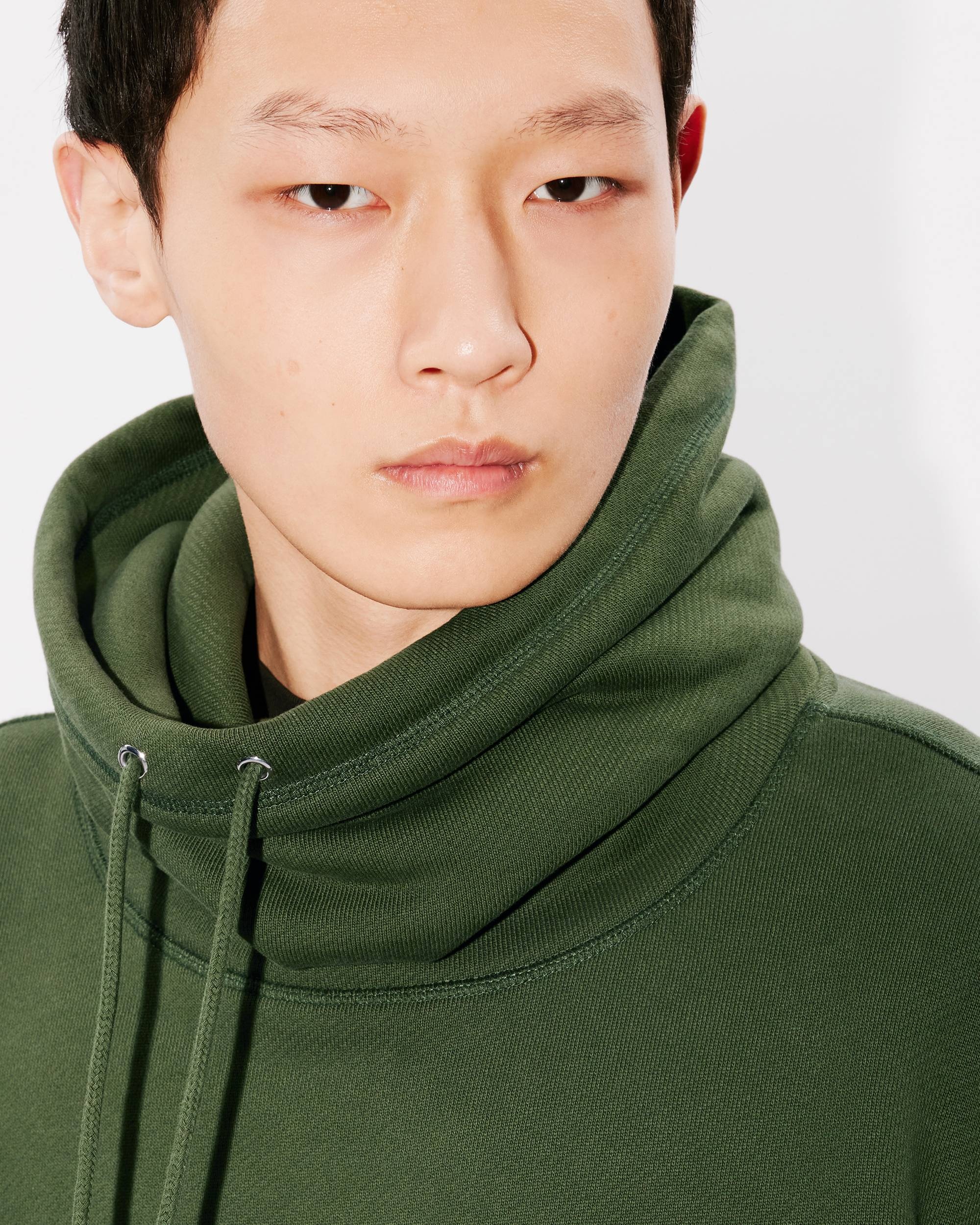'KENZO Kube' embroidered snood sweatshirt - 7
