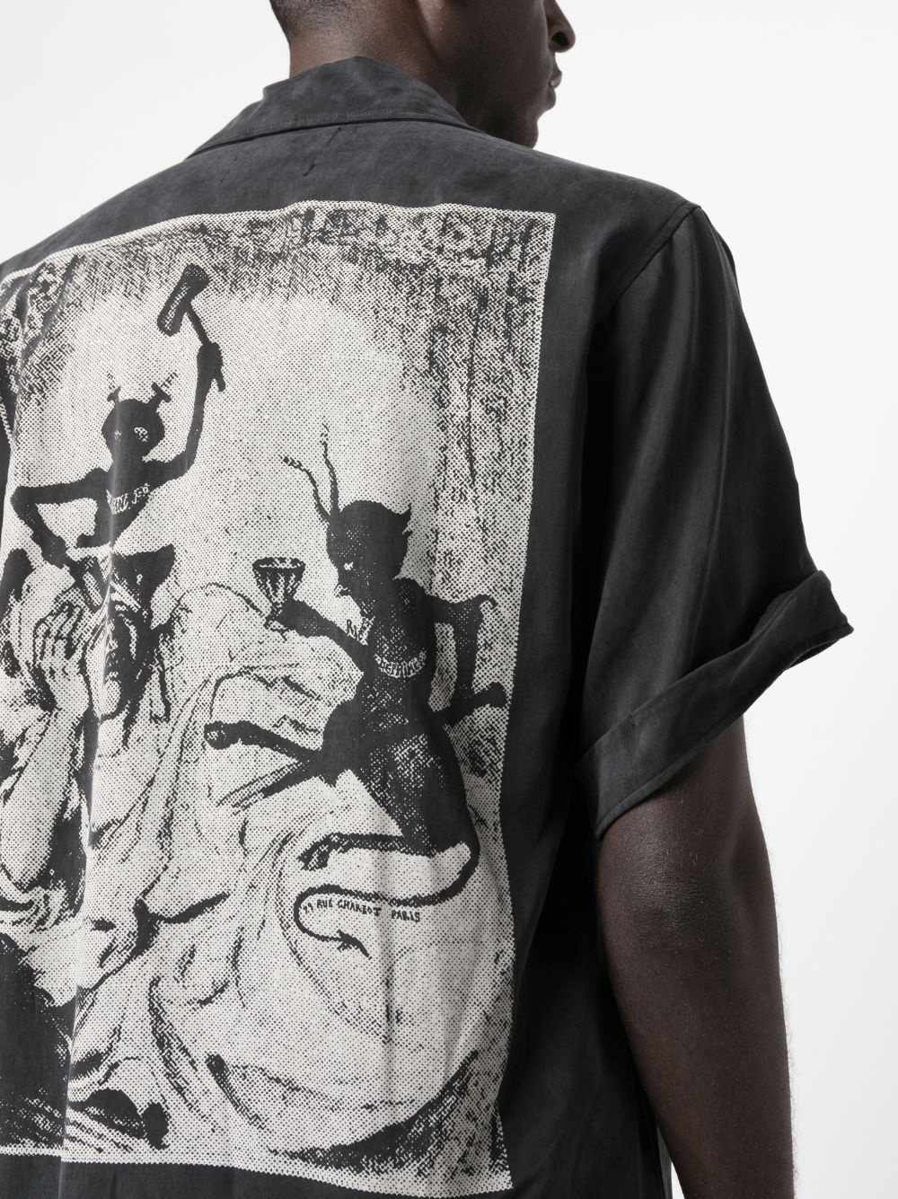 graphic-print short-sleeve shirt - 5
