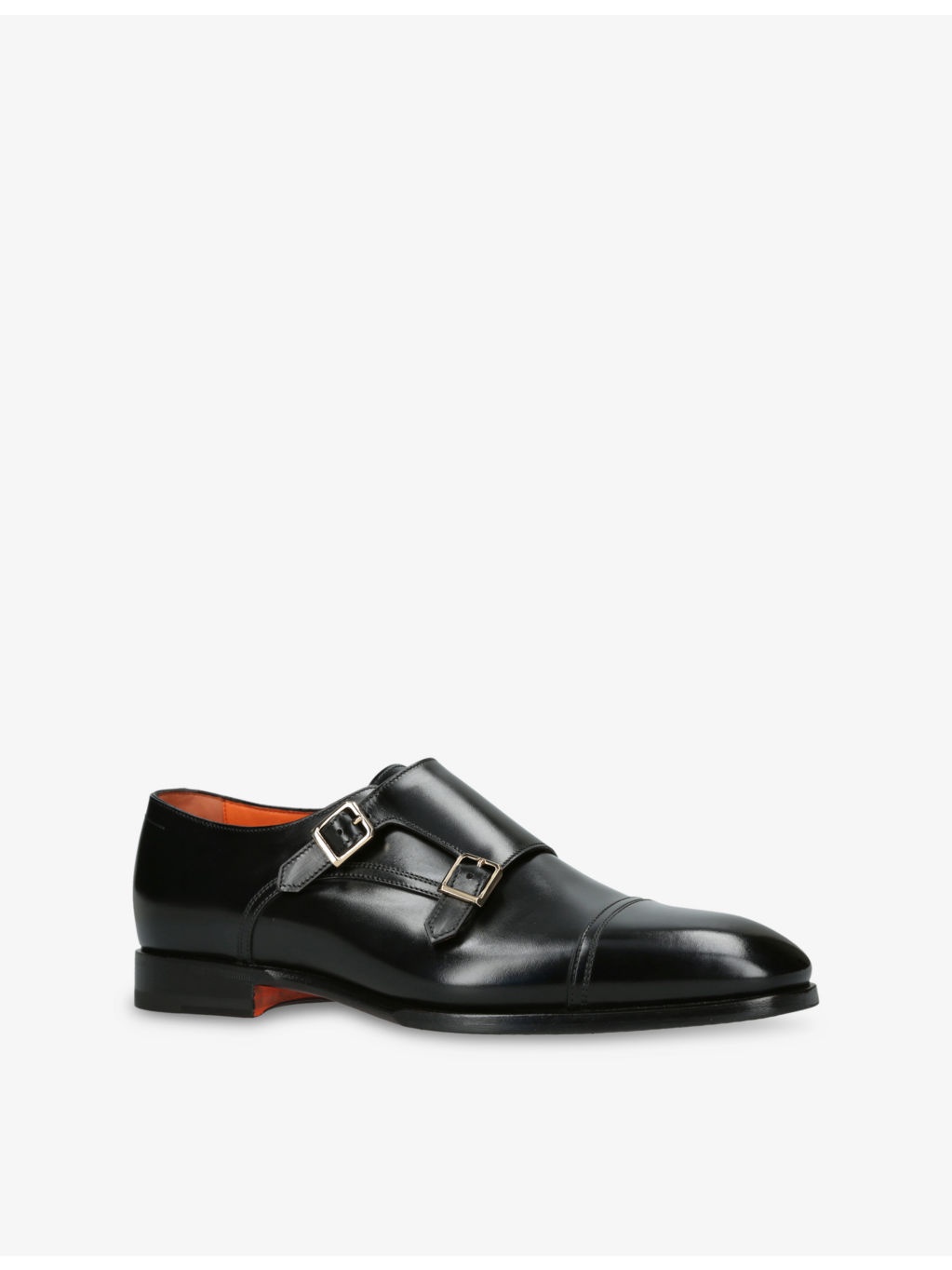 Adrian Leather Monk Shoes - 3
