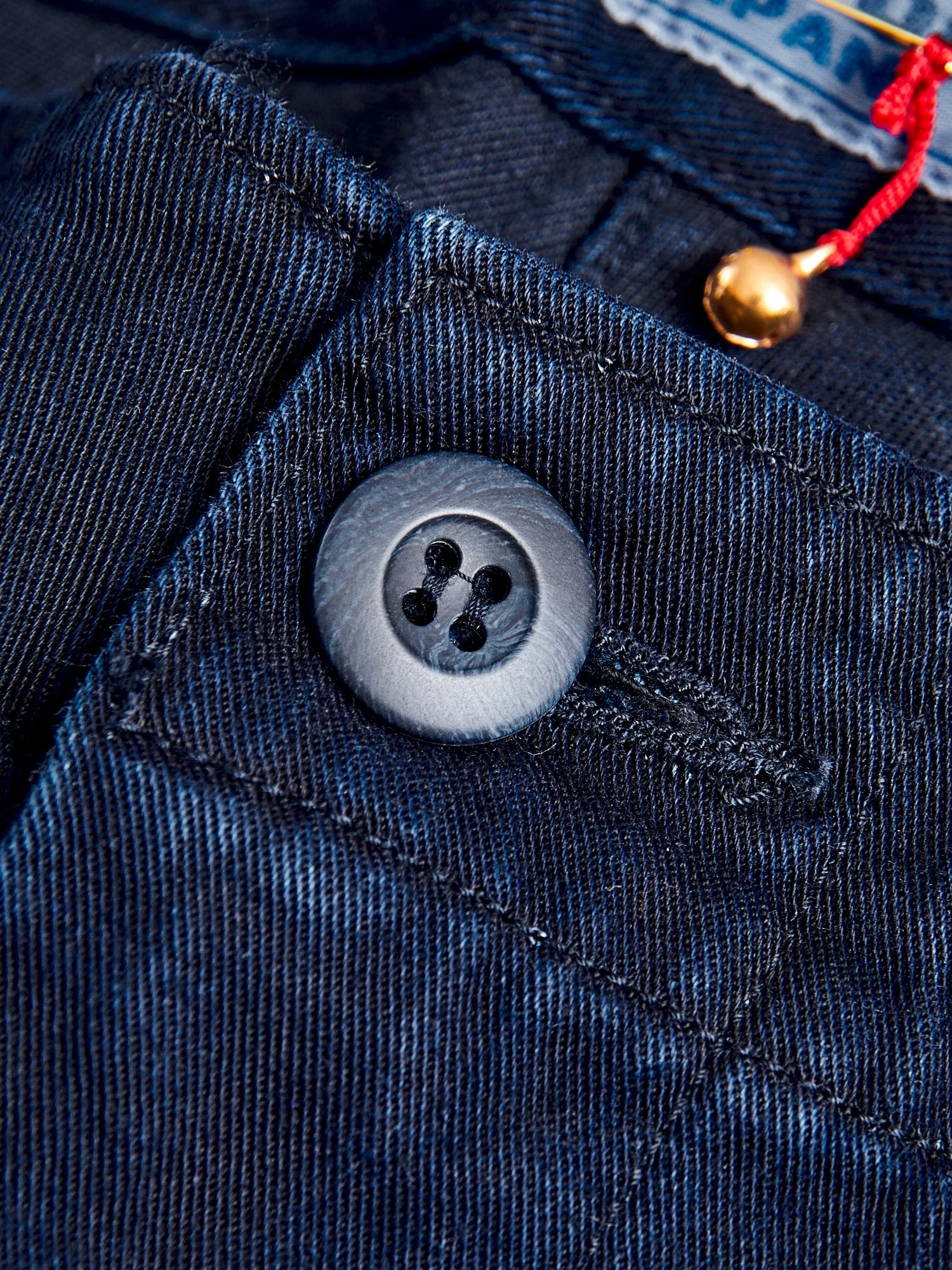 Tencel Twill Fatigue Pants in Indigo - 5