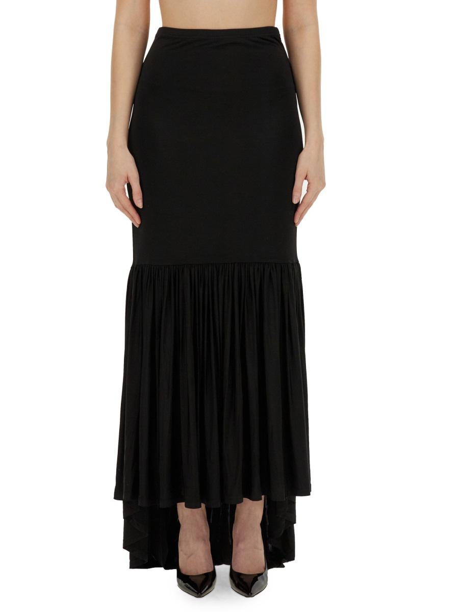 スカート NINA RICCI SS24 JERSEY SKIRT (24PJJU023RA0045_U9000) Nina Ricci Outlet: Skirt woman - Black | Nina Ricci skirt
