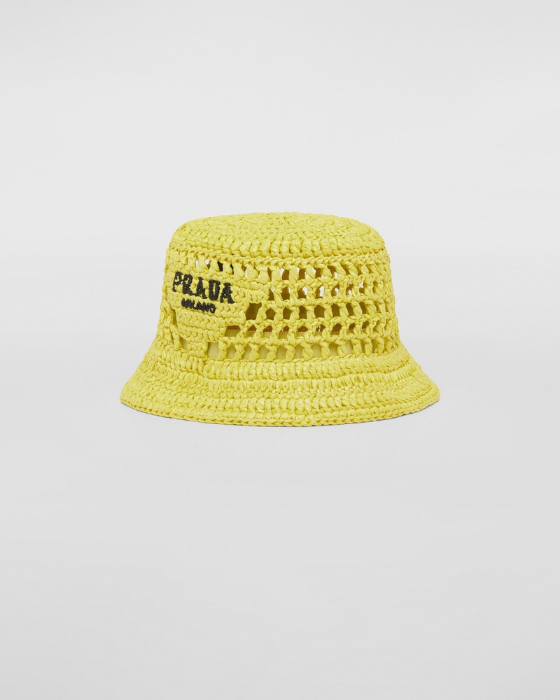 Raffia bucket hat 1