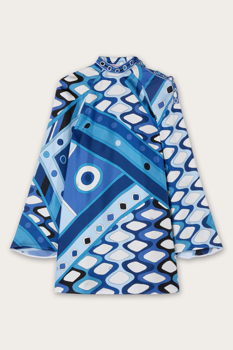 VIVARA PRINT SILK DRESS 1