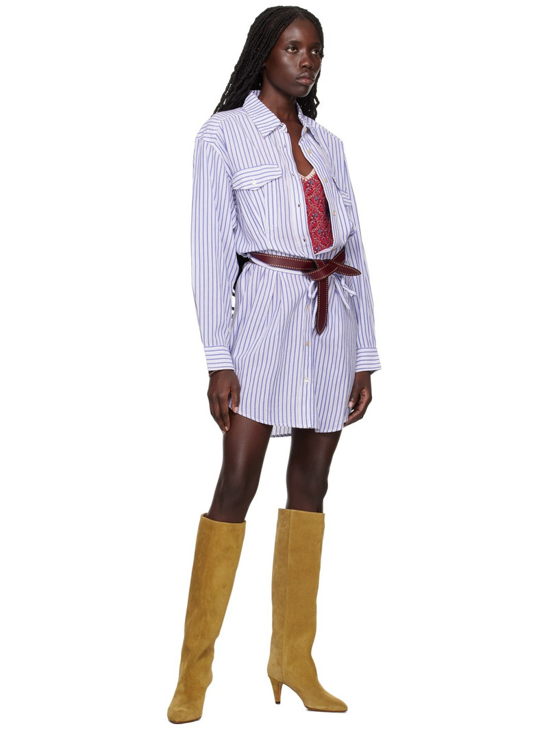 Isabel Marant Étoile Blue Liliane Minidress outlook