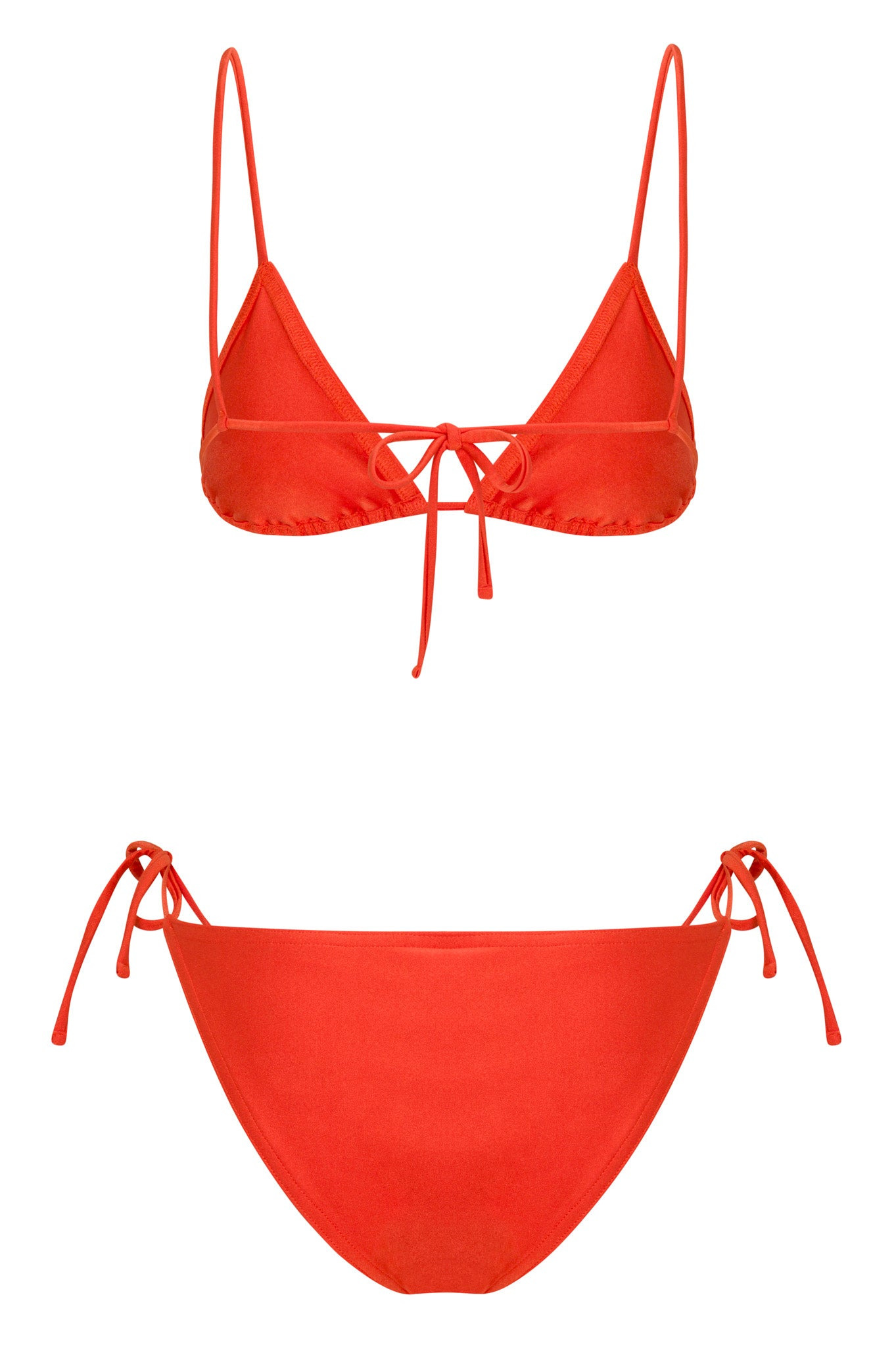 ORANGE TIE BIKINI BOTTOM - 7
