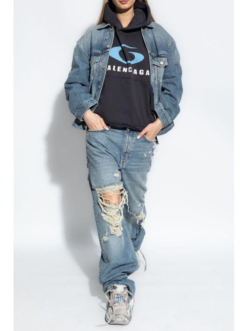 BALENCIAGA Hourglass denim jacket outlook