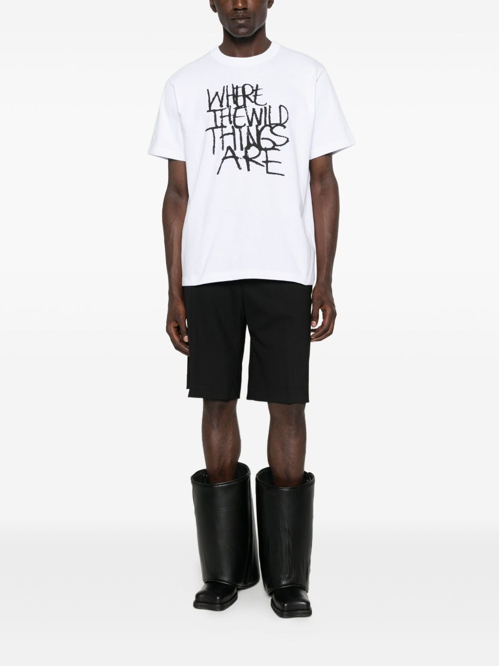 graffiti-print T-shirt - 2