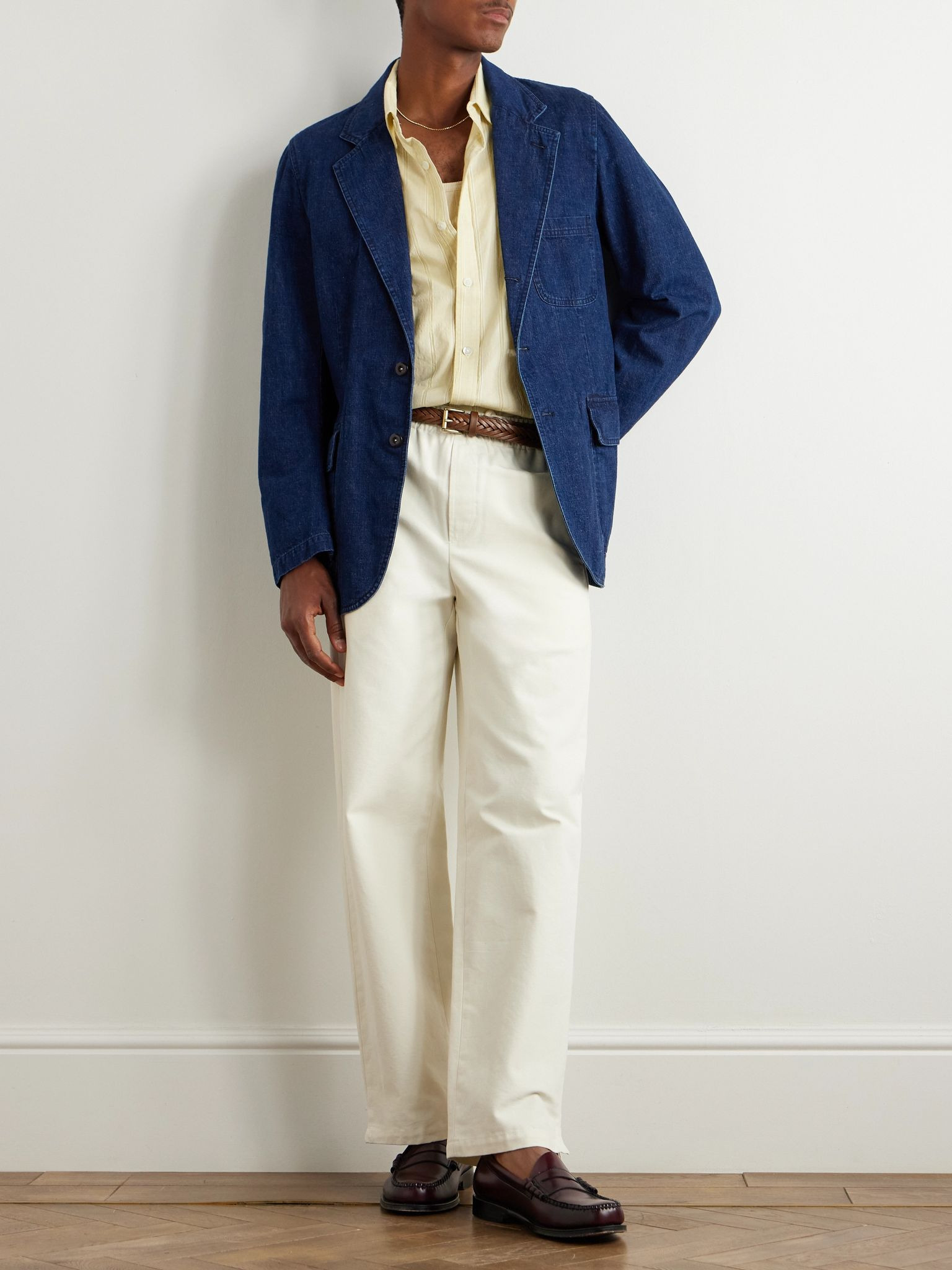 Miki Denim Blazer Indigo - 2