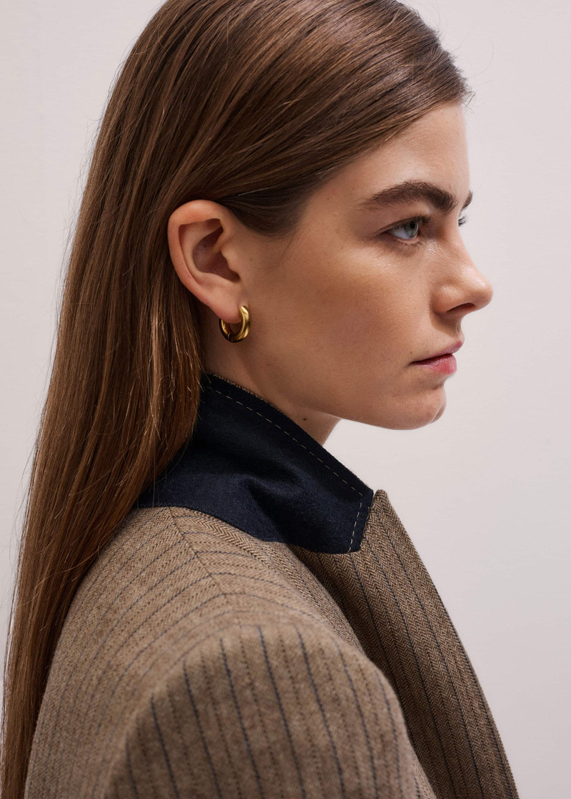 Sharp Shoulder Blazer 5