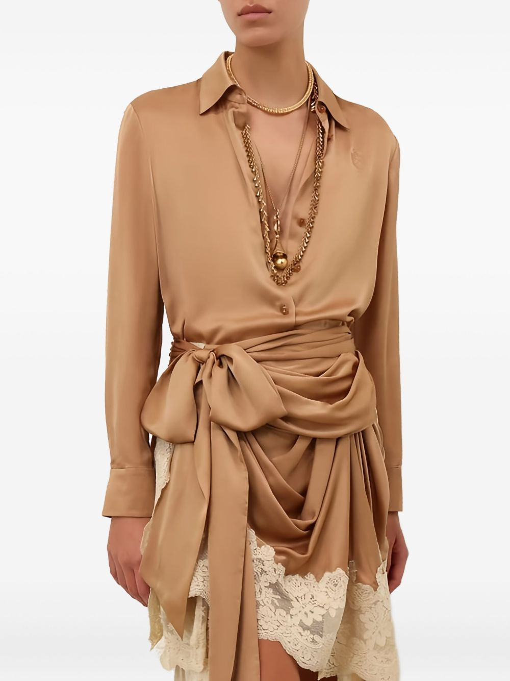 Hypnotic satin shirt - 3