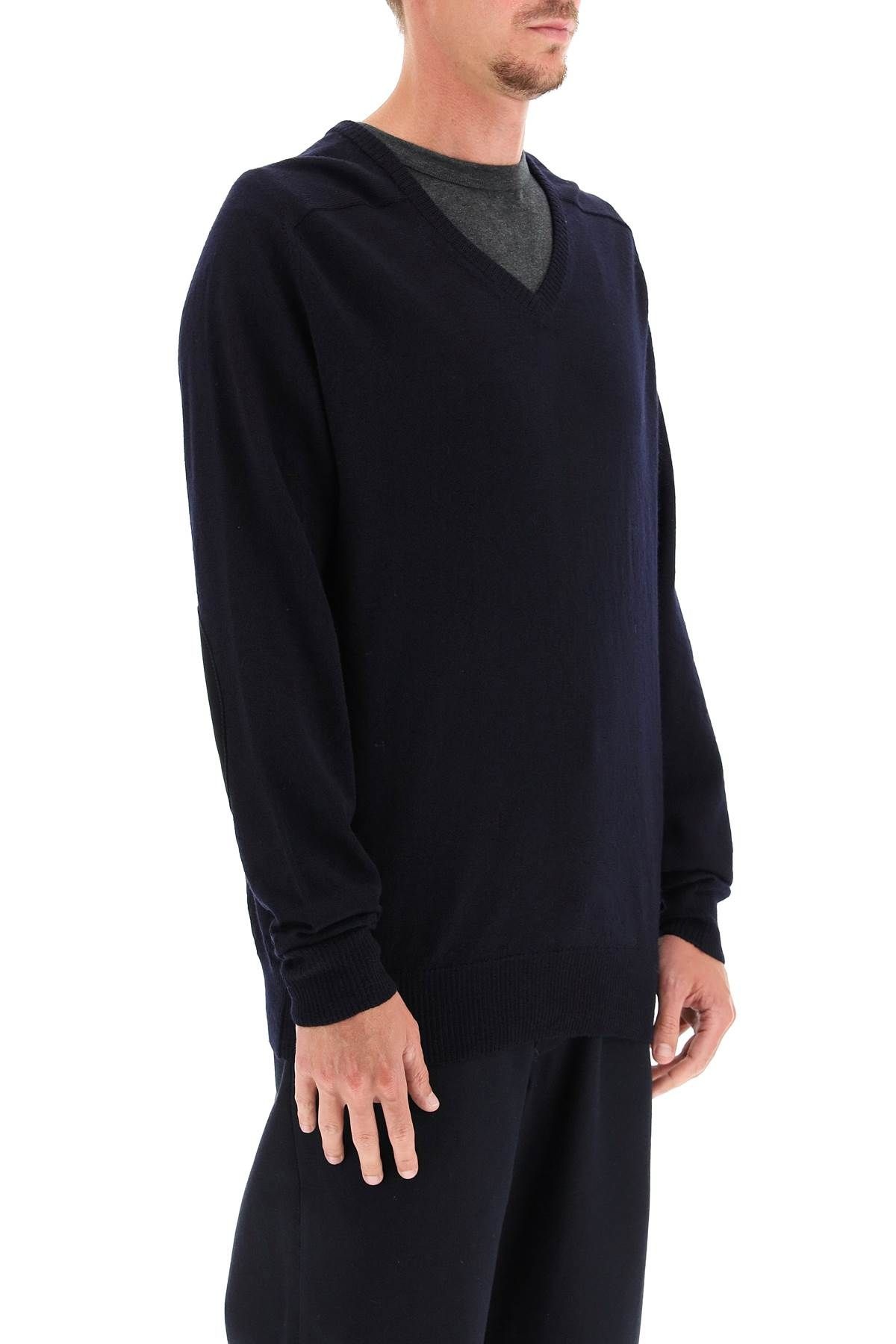 SWEATER WITH ELBOW PATCHES - 3