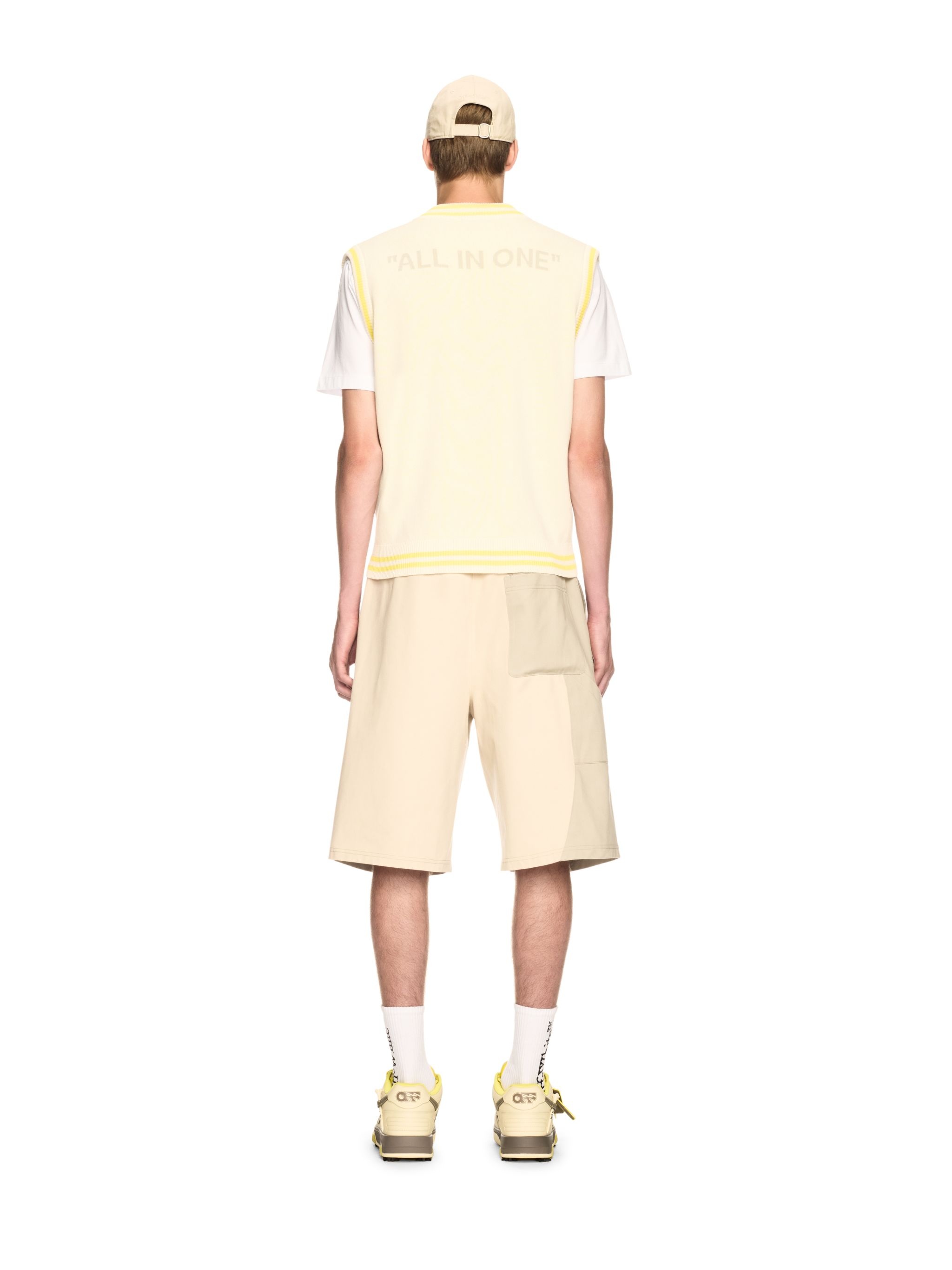 White Golf Vest - 4