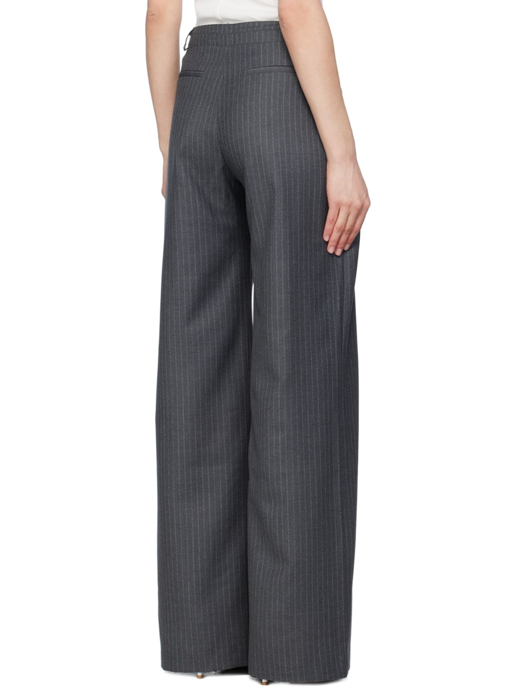 Gray Tora Trousers - 3