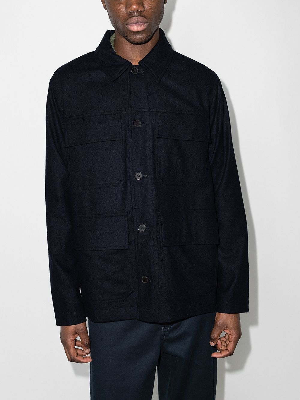 Clive four-pocket overshirt - 2