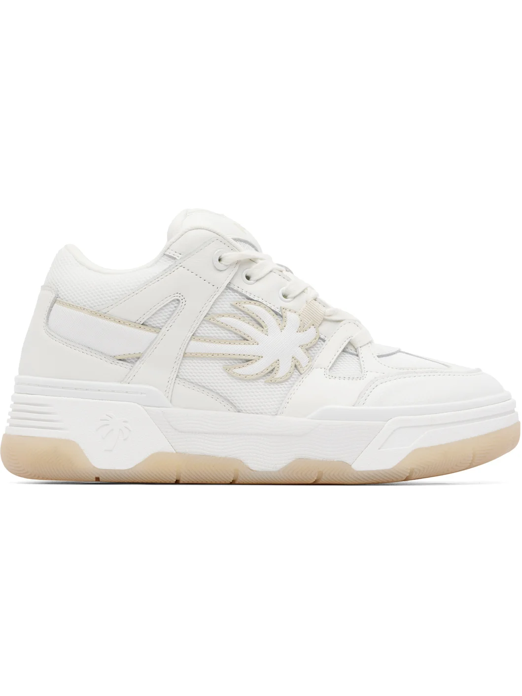 White Palm Skate Sneakers - 1