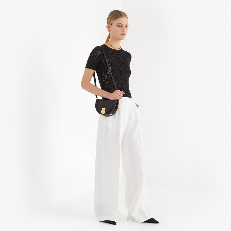 Black leather bag - 2