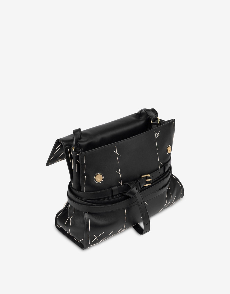 Moschino MOSCHINO TIE ME MEDIUM HAND BAG outlook