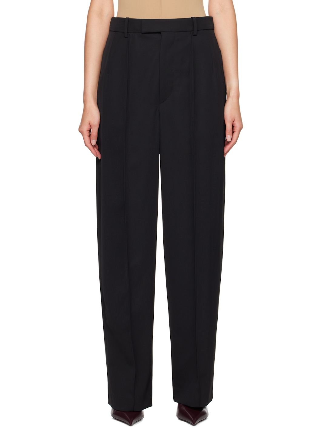 Black Rosie Huntington-Whiteley Edition RHW Trousers - 1
