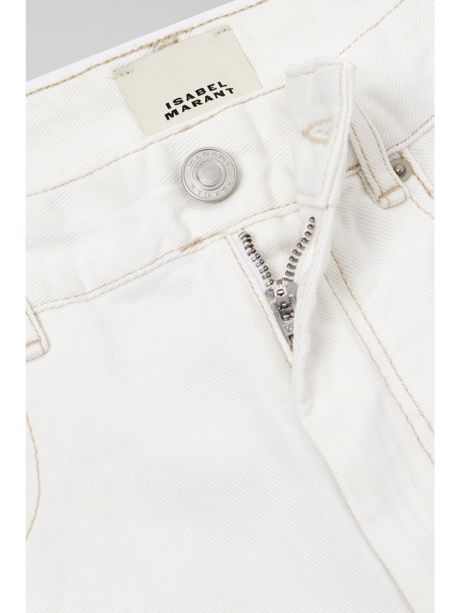 Belvira high-rise flared jeans White - 5