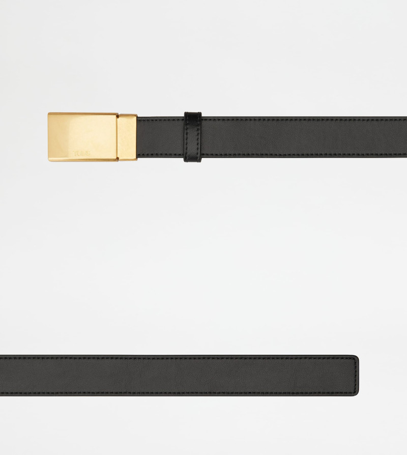 Tod's BELT IN LEATHER - BLACK outlook