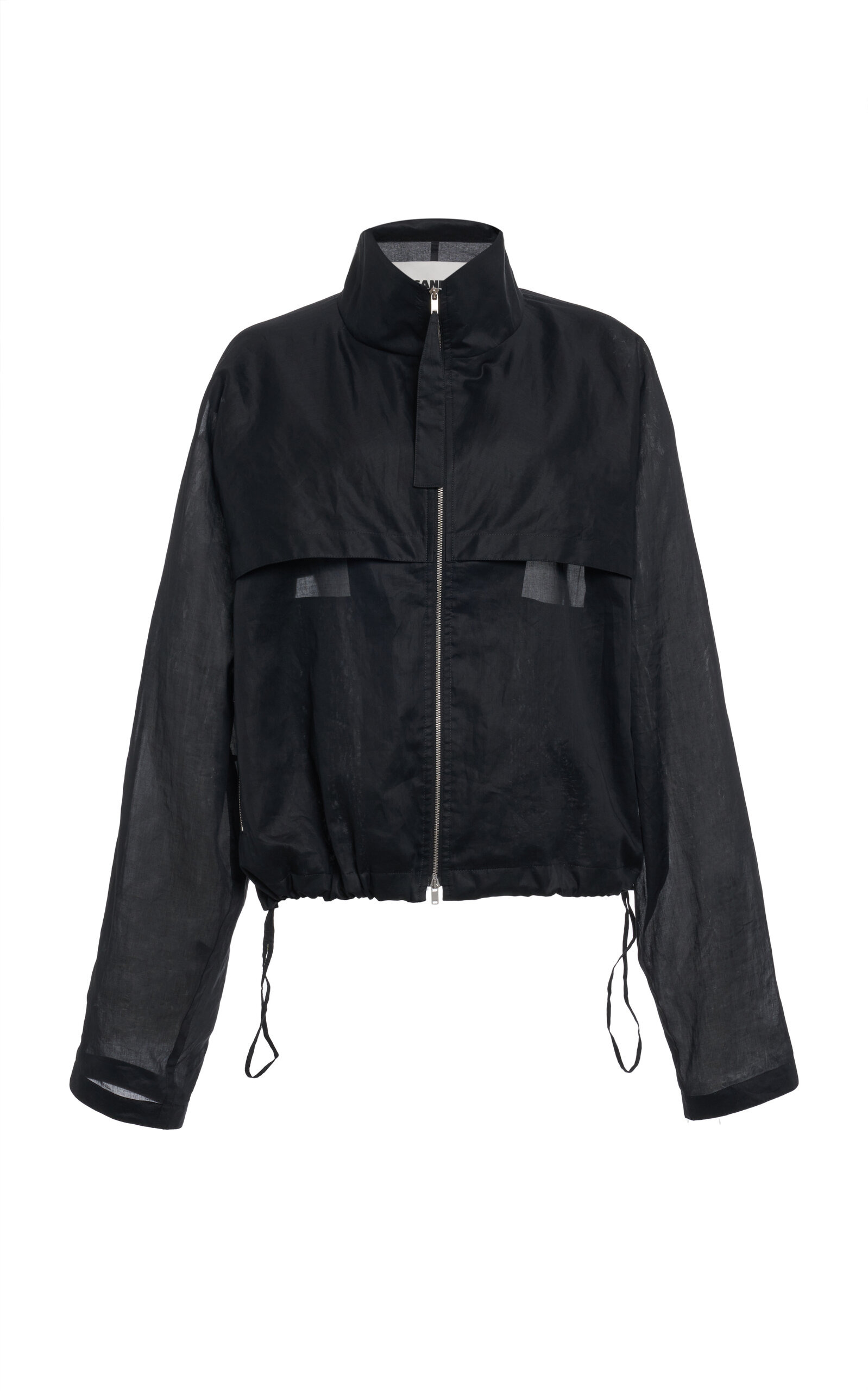 Cotton Blouson Jacket black - 1