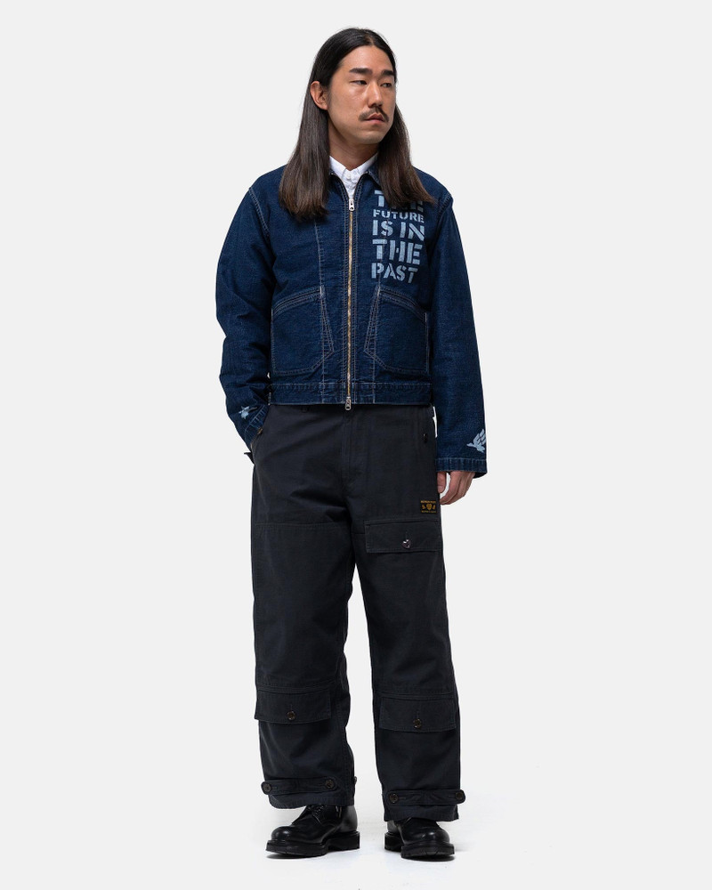 Human Made Denim Naval Jacket  Indigo outlook