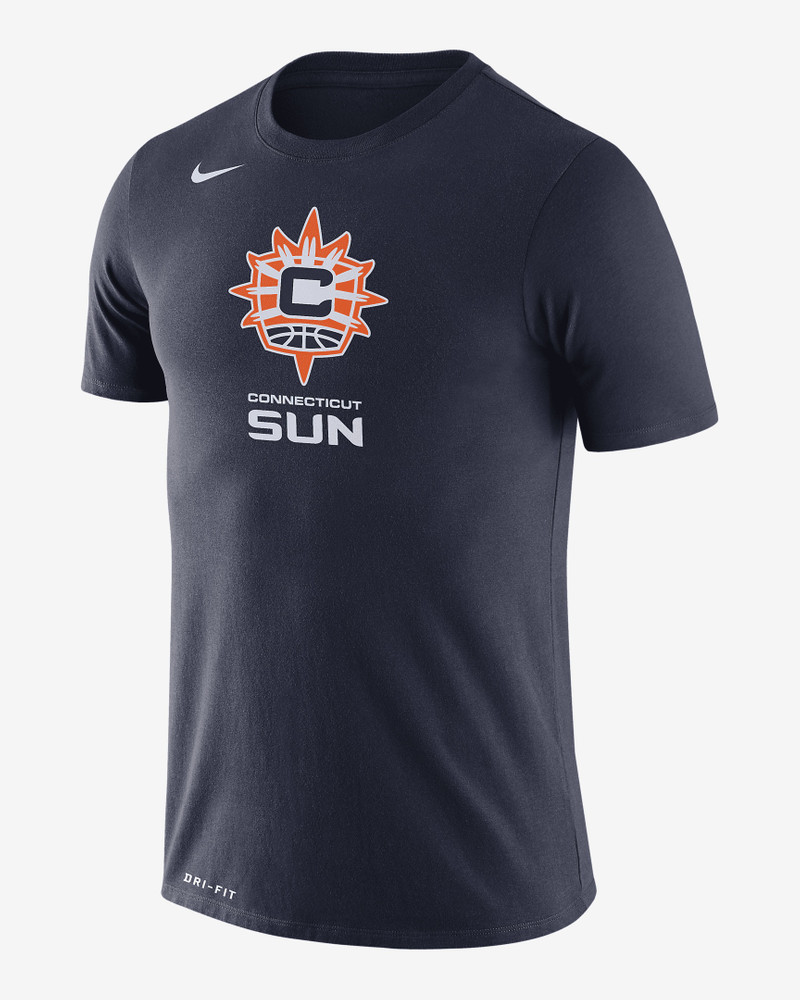 Connecticut 태양 로고 나이키 남자의 말-FIT WNBA 티셔츠 - 1