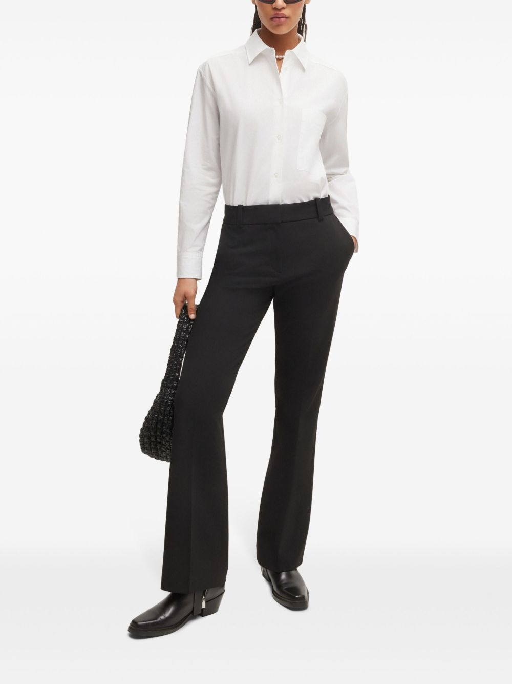 long-sleeve cotton shirt - 2