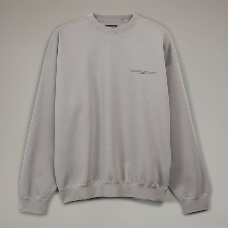 Y-3 Logo Crew Sweatshirt 1