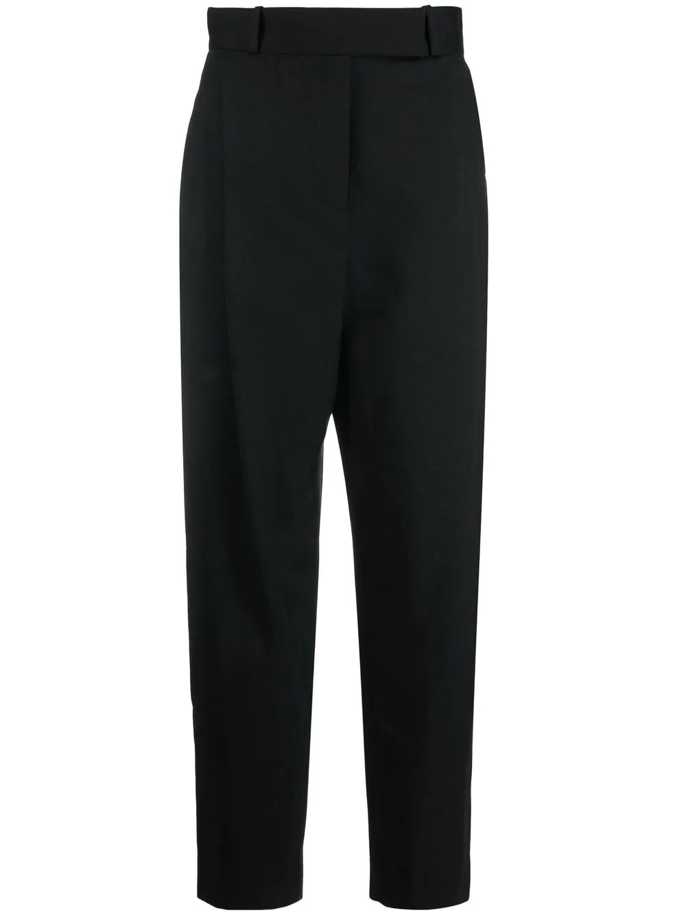 Deep Pleat wool trousers - 1