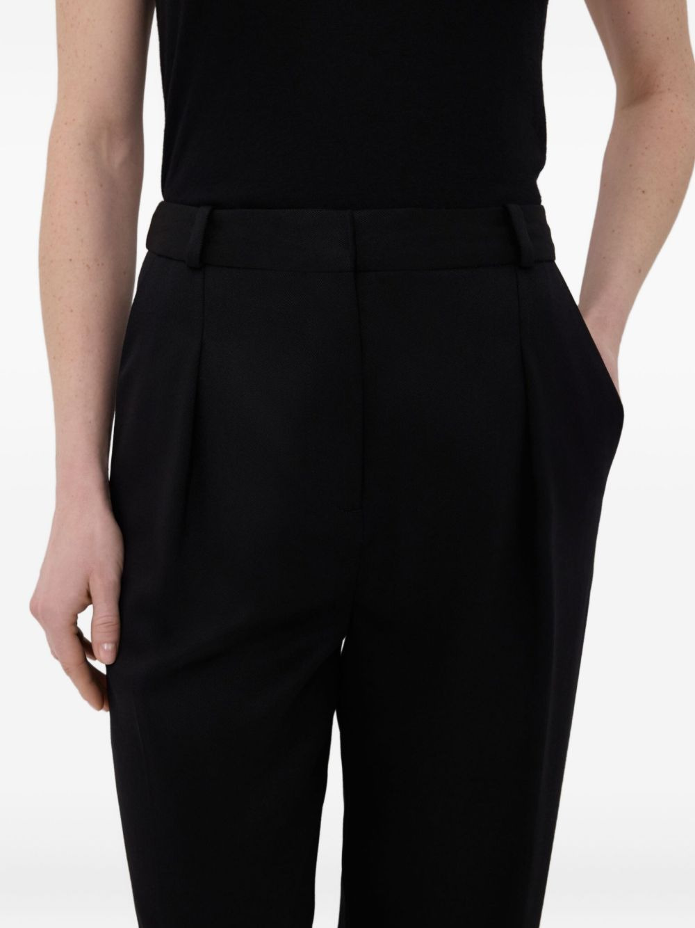 Garbo pleated-wool trousers - 5