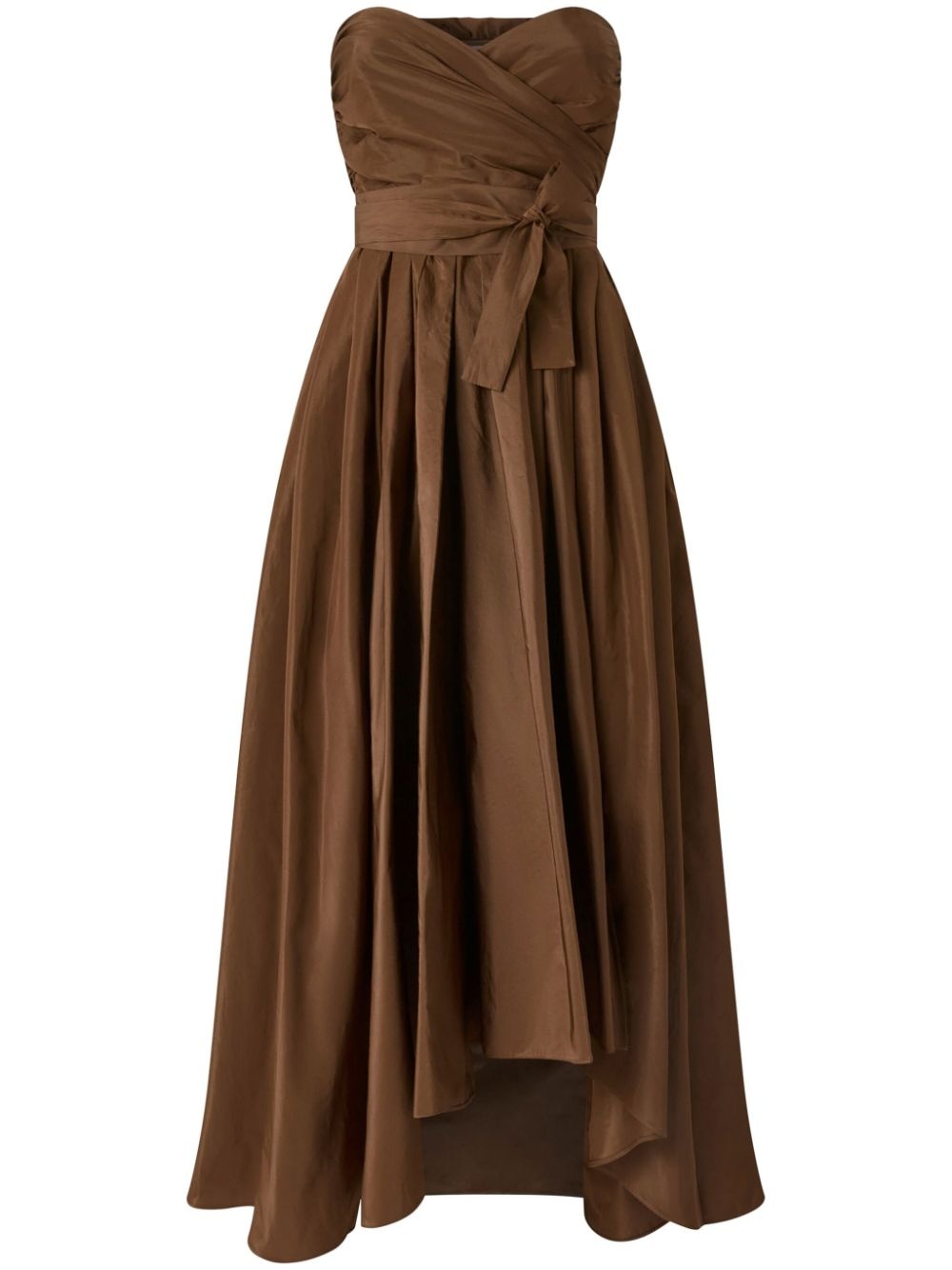 strapless gown - 1