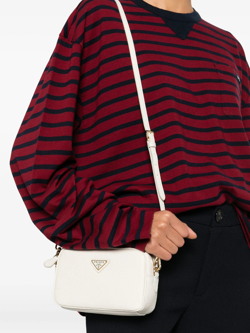 Prada Prada Logo Plaque Satchel outlook