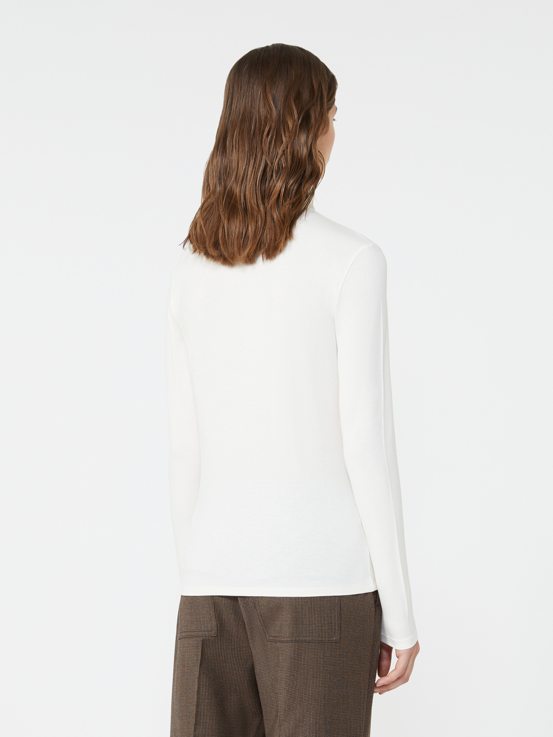 MULTIF Stretch viscose turtleneck - 4