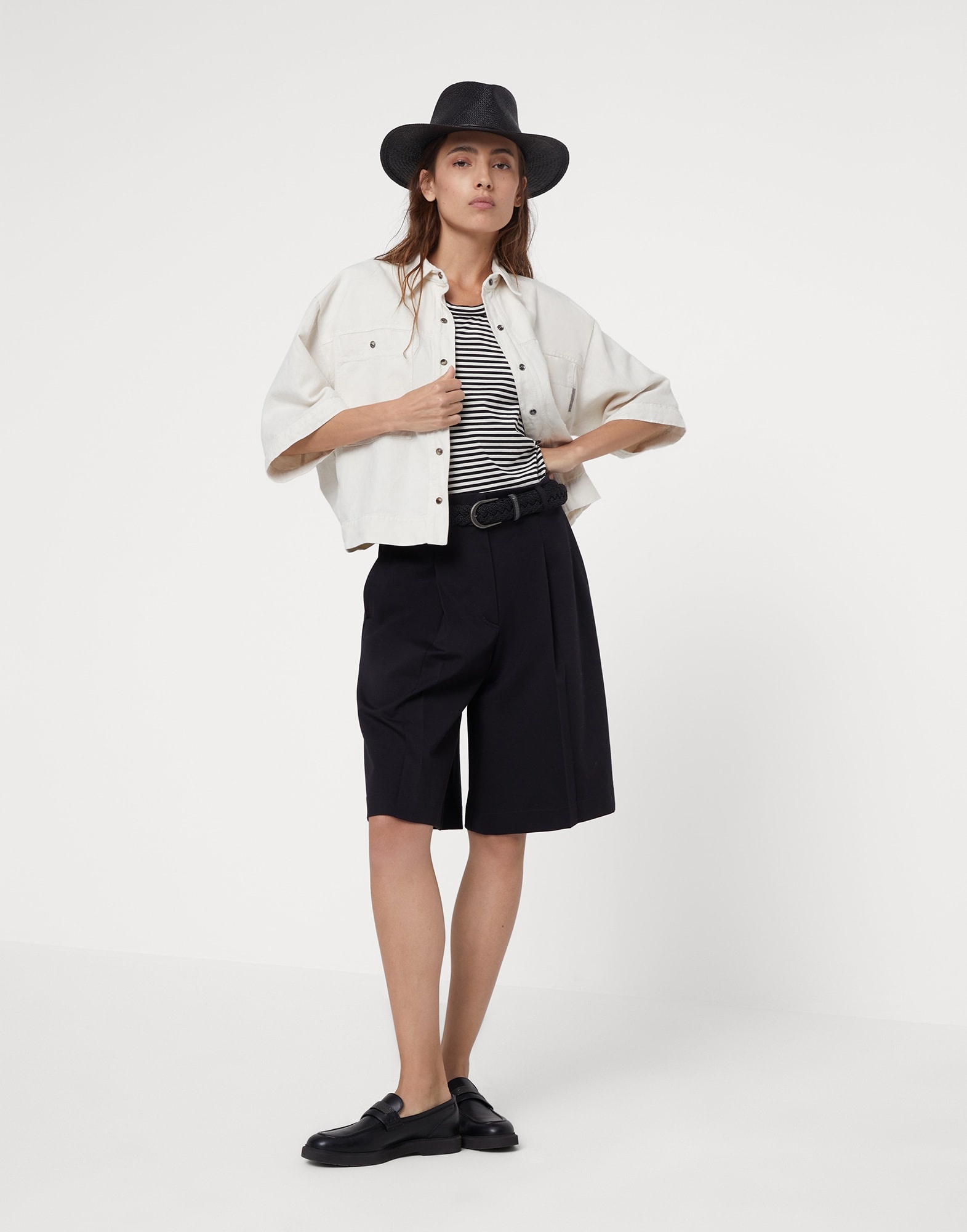 Couture interlock Bermuda shorts - 4