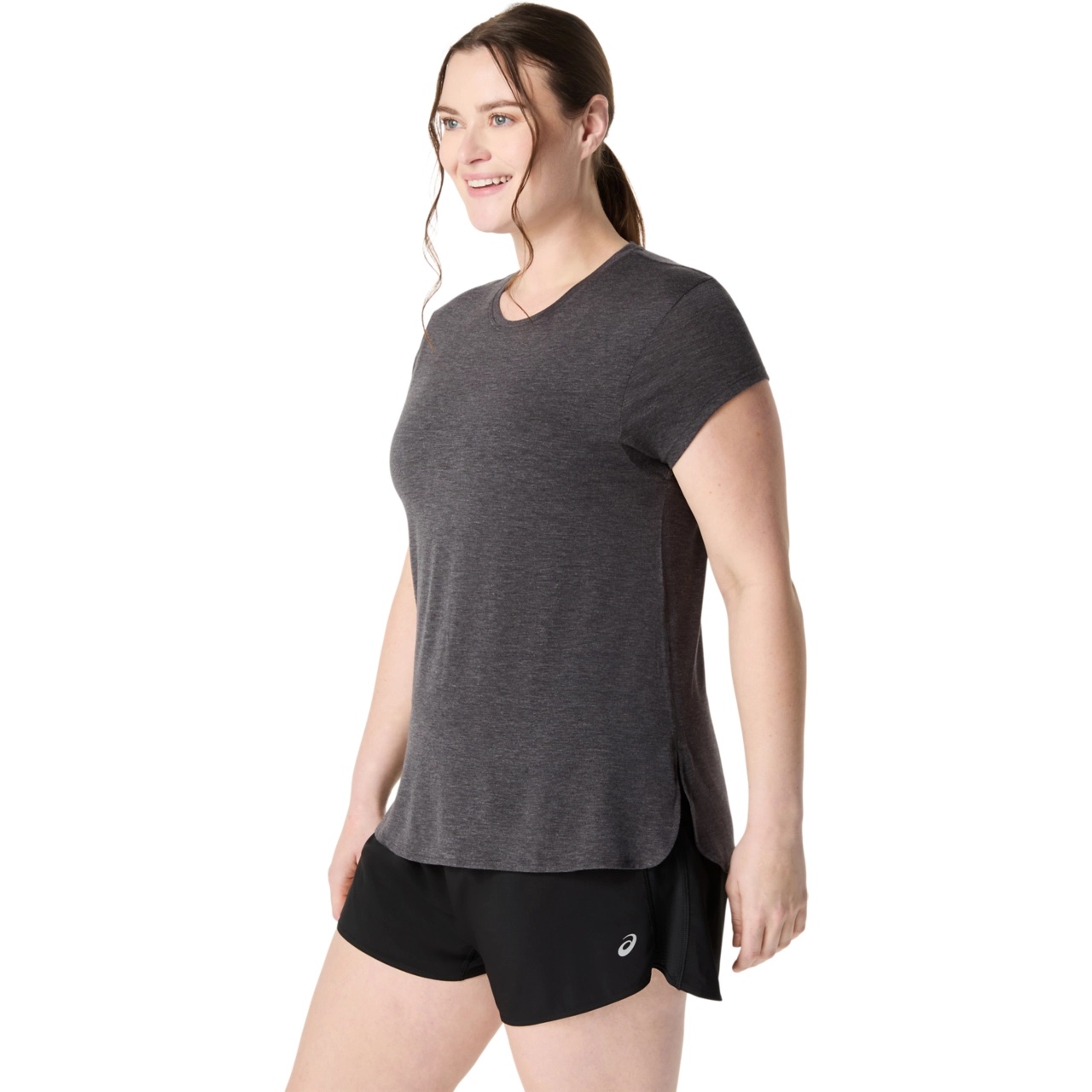 WOMEN'S HEATHER CREWNECK TOP - 3