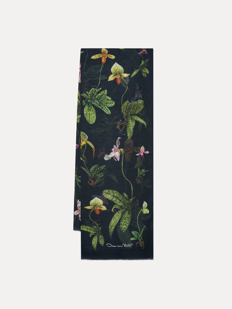ORCHID MODAL CASHMERE SCARF 1