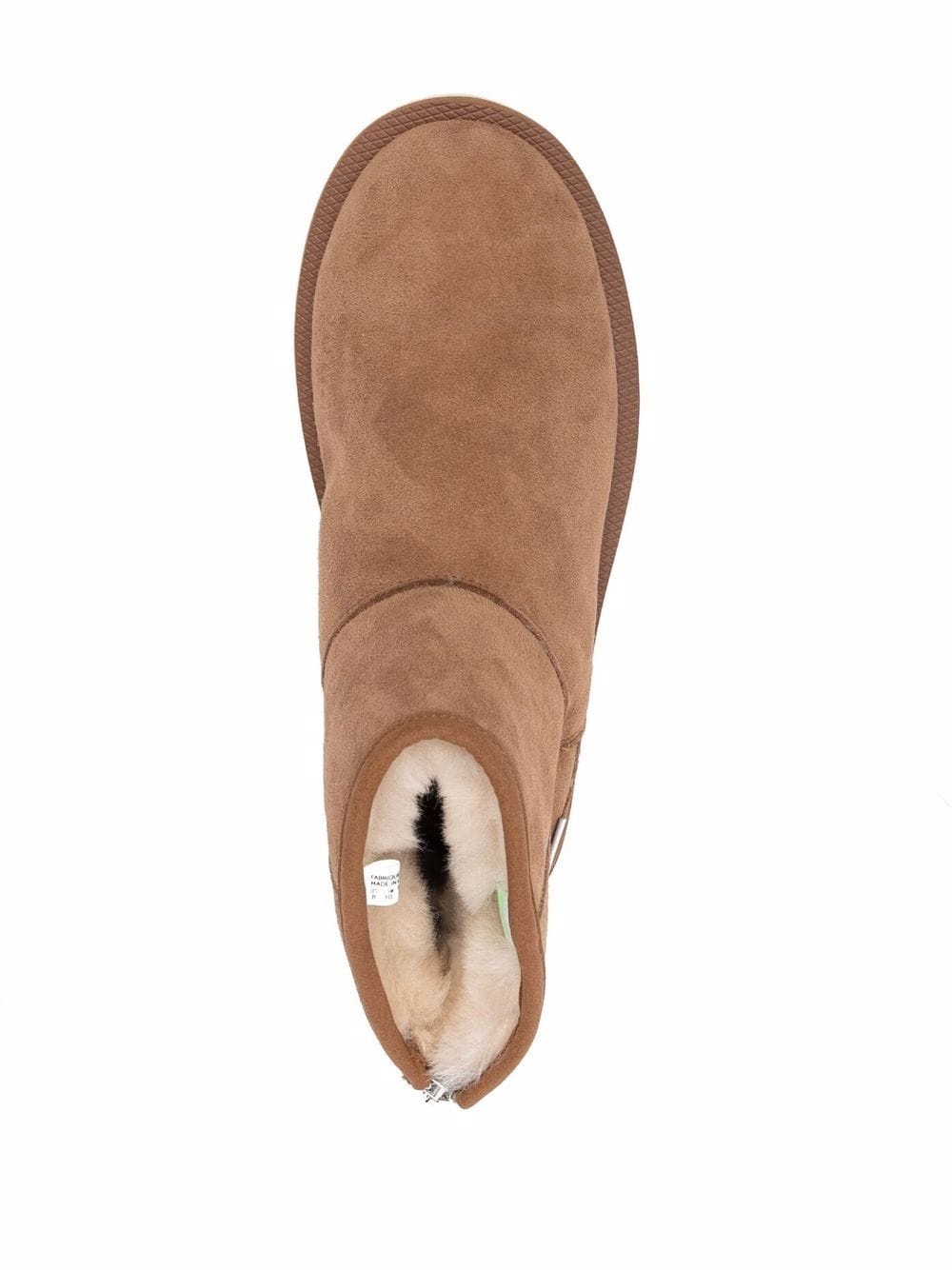 shearling ankle boots - 4