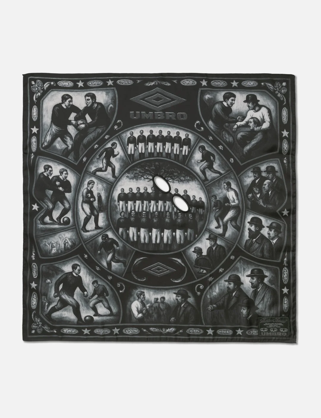 SLAM JAM X UMBRO CROWD MASKED FOULARD - 1