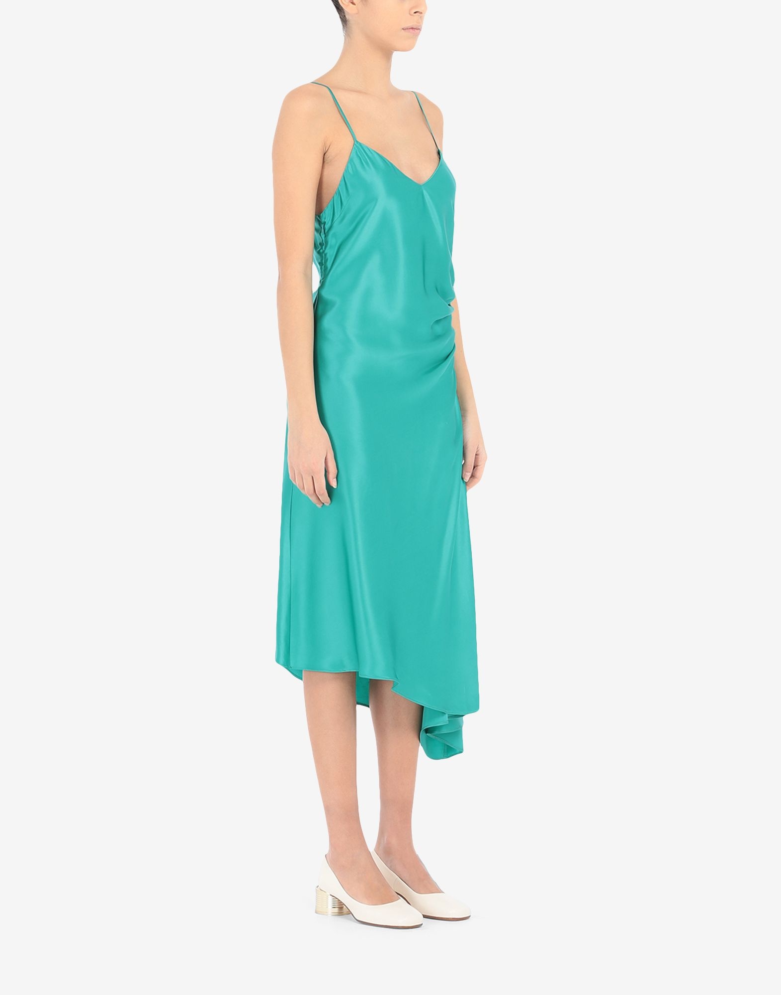 Satin slip-on dress - 3