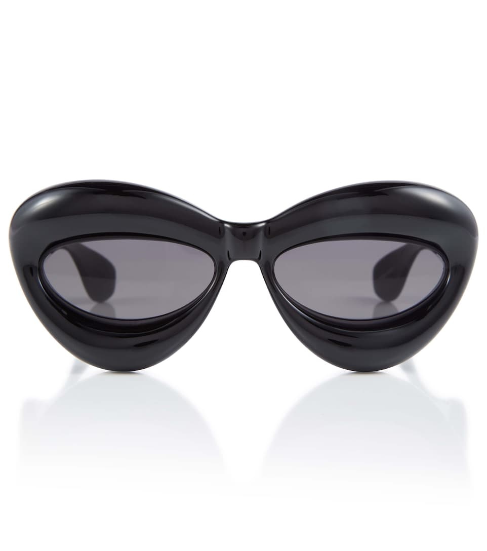 Inflated cat-eye sunglasses - 1
