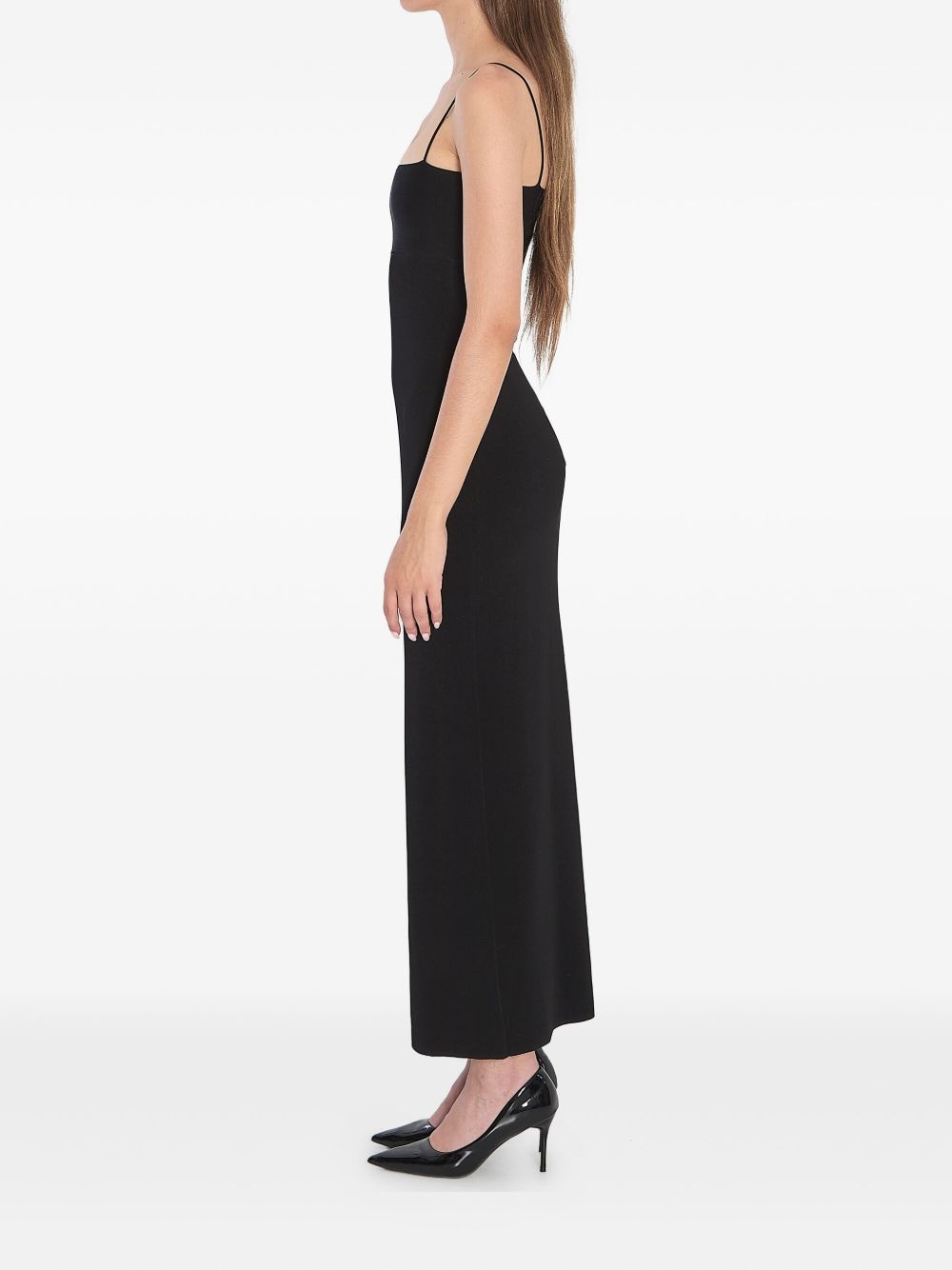 cut out-detail maxi dress - 3