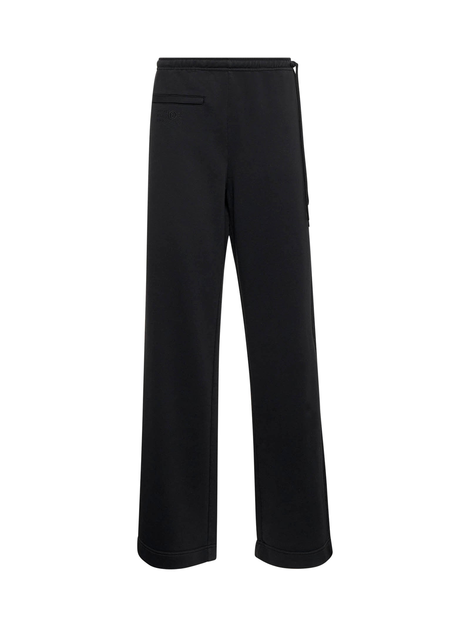 Black jersey twist trousers - 1