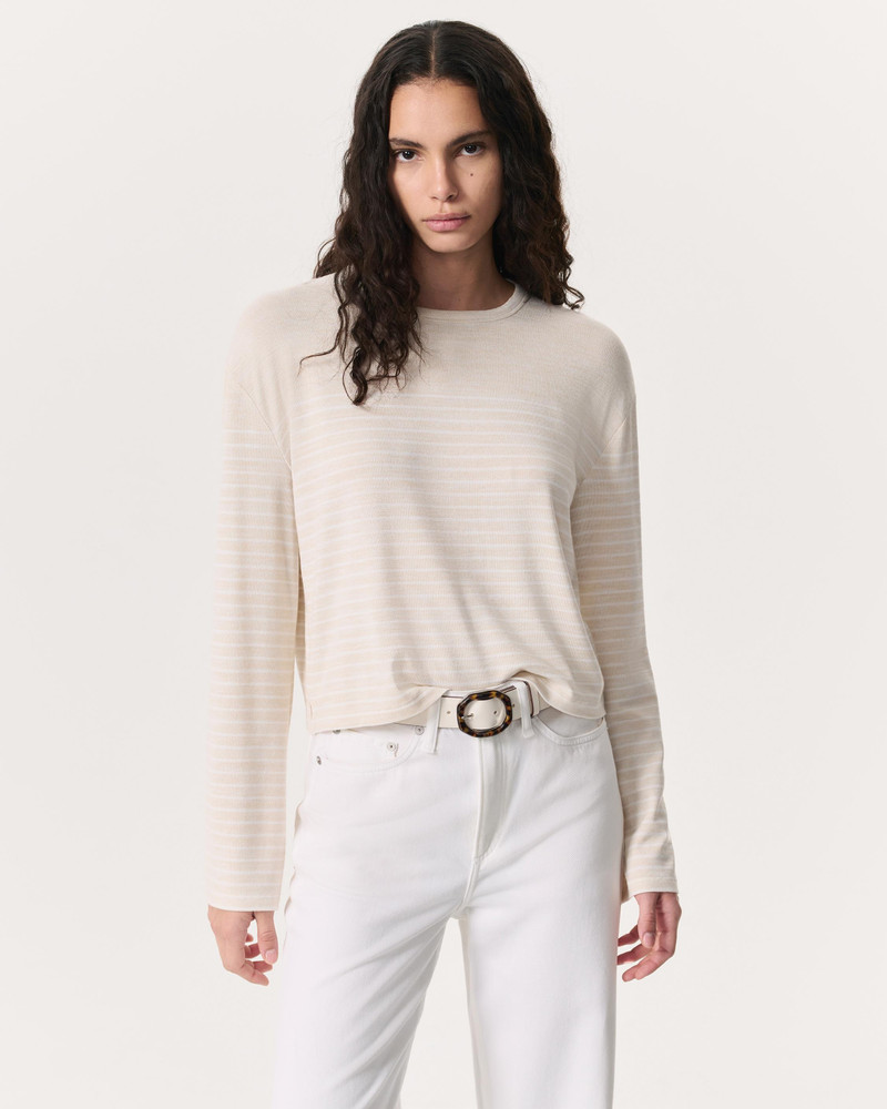 The Knit Striped Long-Sleeve T-Shirt 2