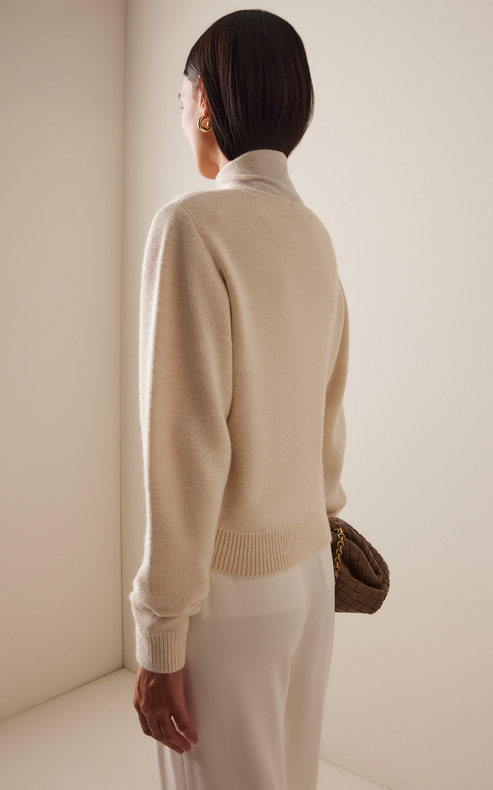 Knit Cardigan ivory - 4
