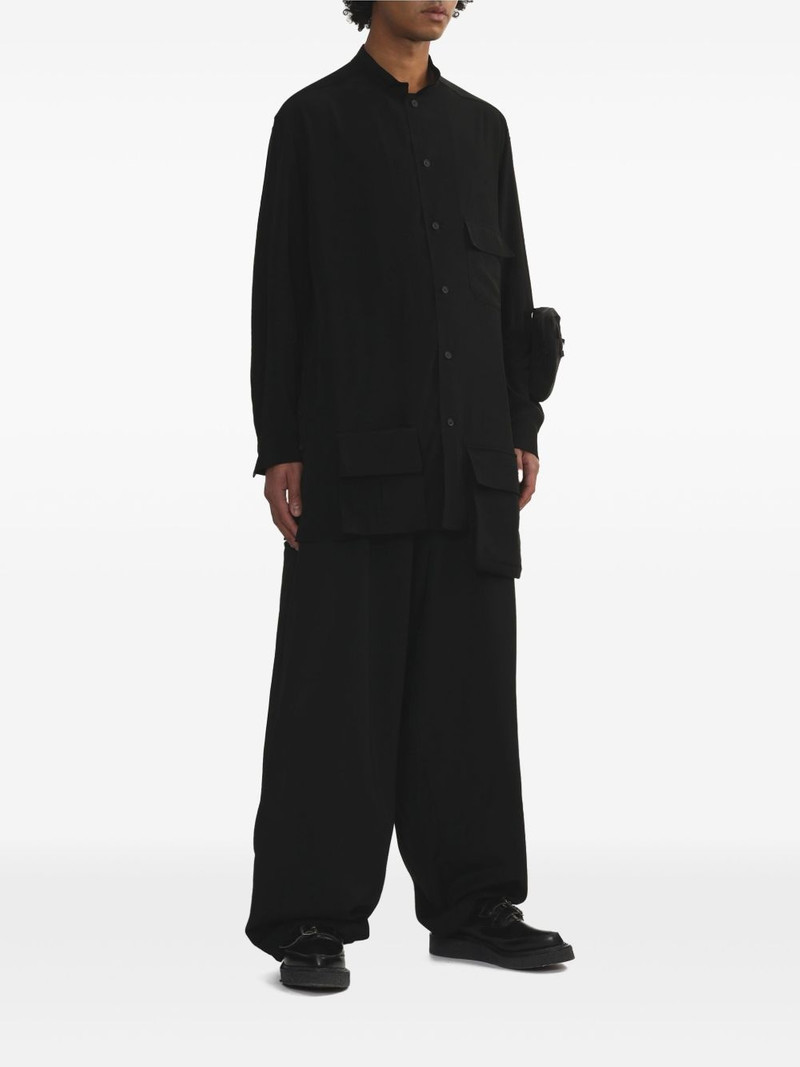 Yohji Yamamoto multi-pockets shirt outlook