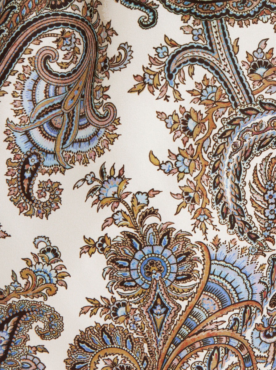 PAISLEY PRINT SWIM SHORTS - 6