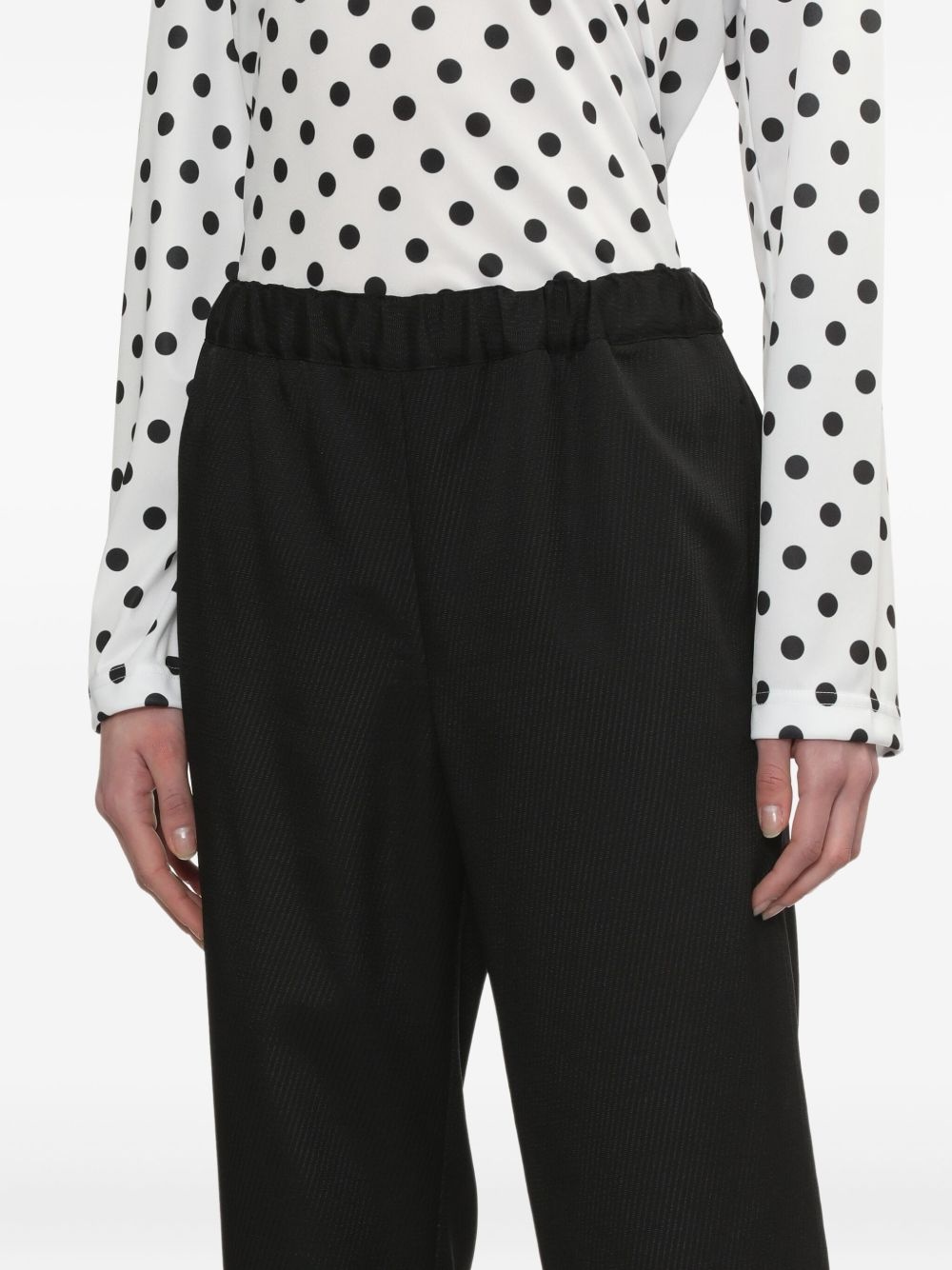 elasticated-waist trousers - 5