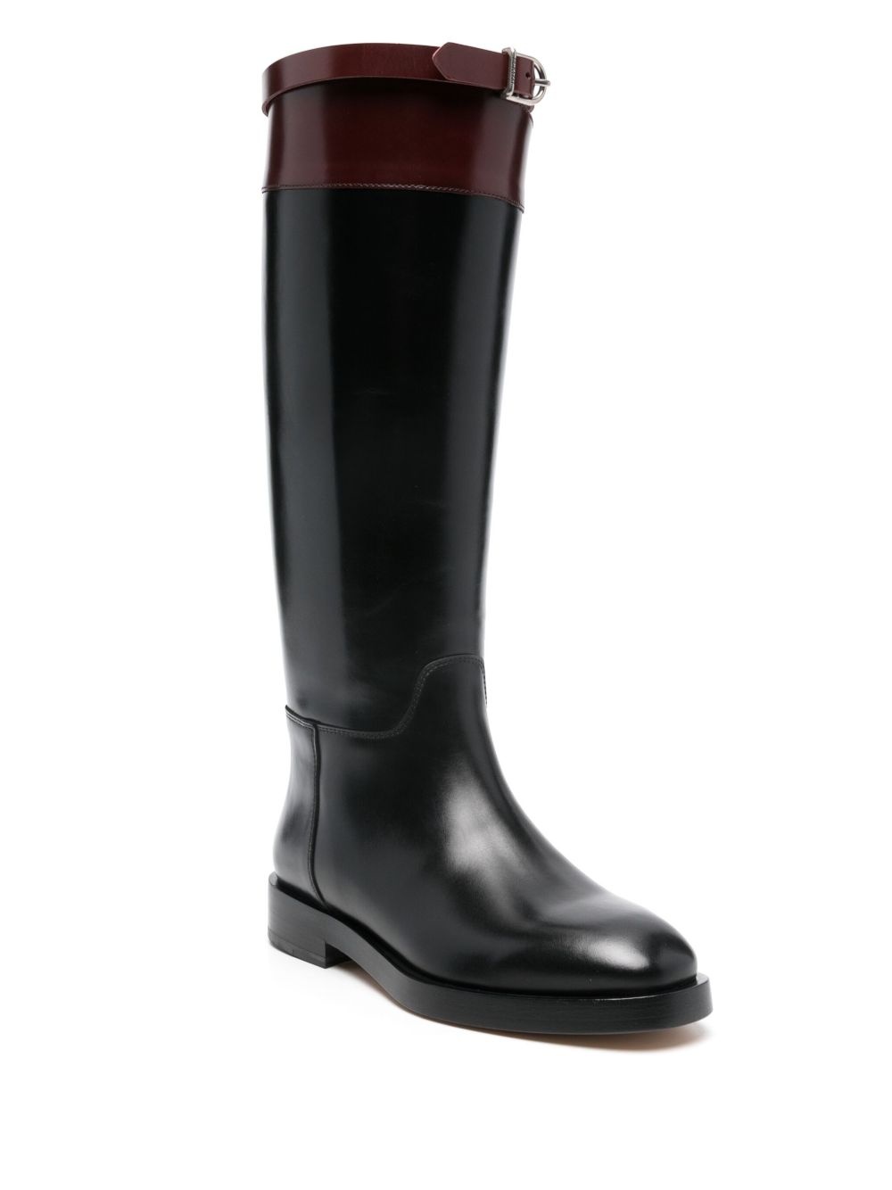 leather boots - 2